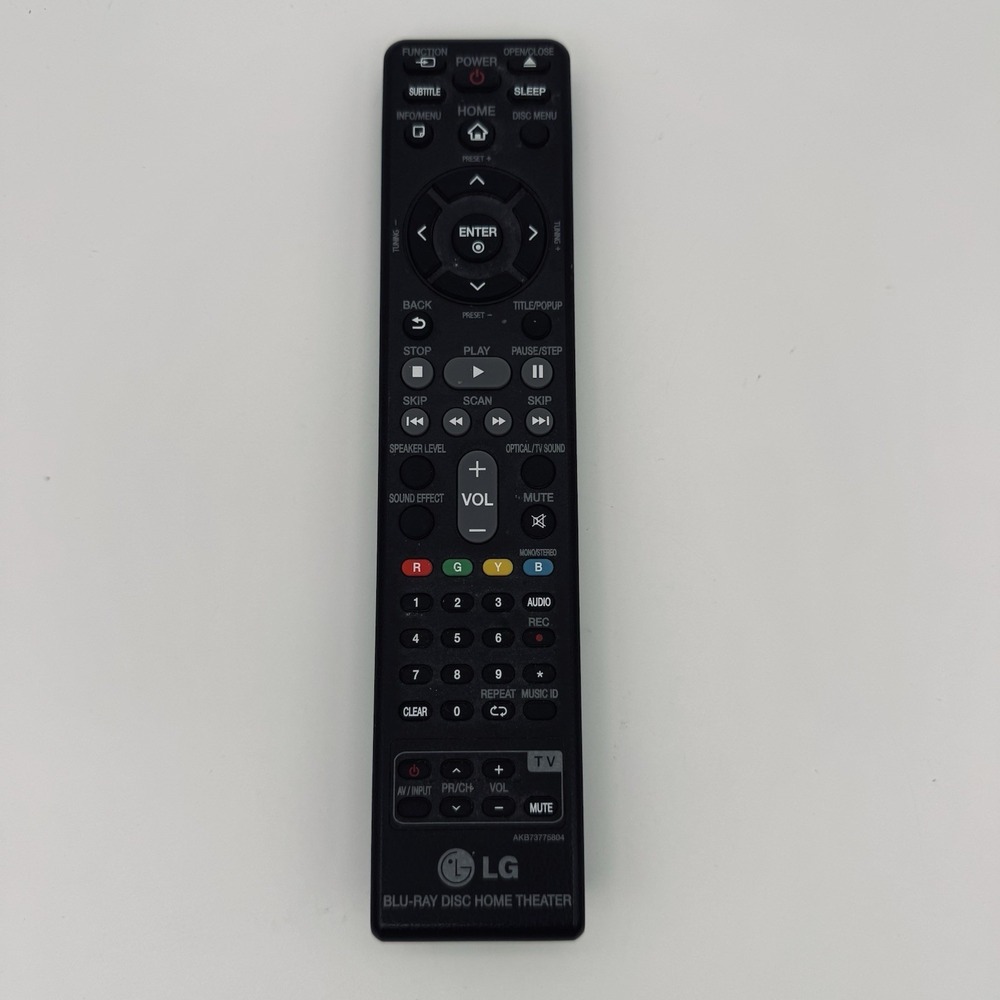 LG AKB73775804 Blu-ray Home Theater System Remote Control BH6730S , BH6830SW